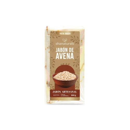 Jabón de Avena 100 g Shanaturals