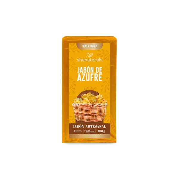 Jabon de Azufre Jabón de Azufre 100 g Shanaturals
