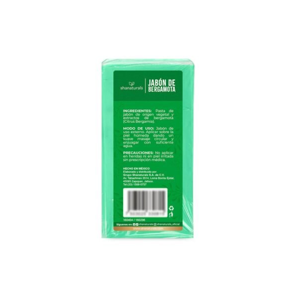Jabón de Bergamota 100 g Shanaturals