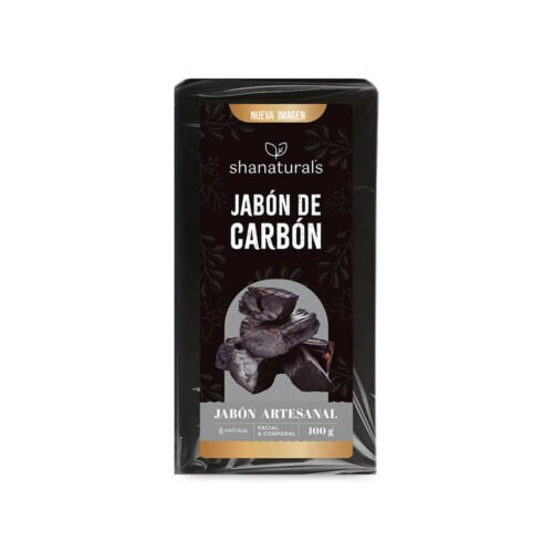 Jabón de Carbón 100 g Shanaturals