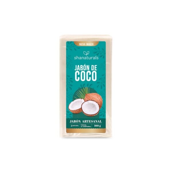 Jabon de Coco 1 Jabón de Coco 100 g Shanaturals