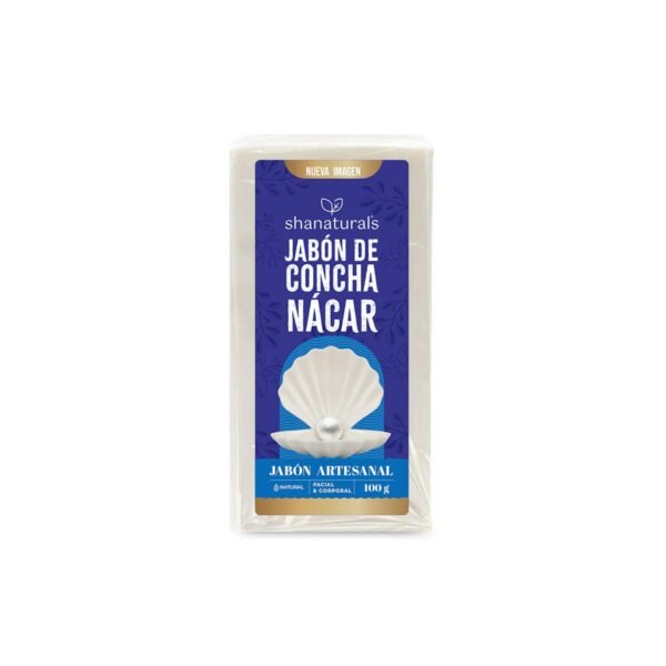 Jabon de Conchanacar 1 Jabón de Concha Nacar 100 g Shanaturals