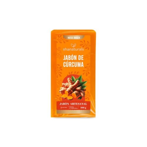 Jabon de Cúrcuma 100 g Shanaturals