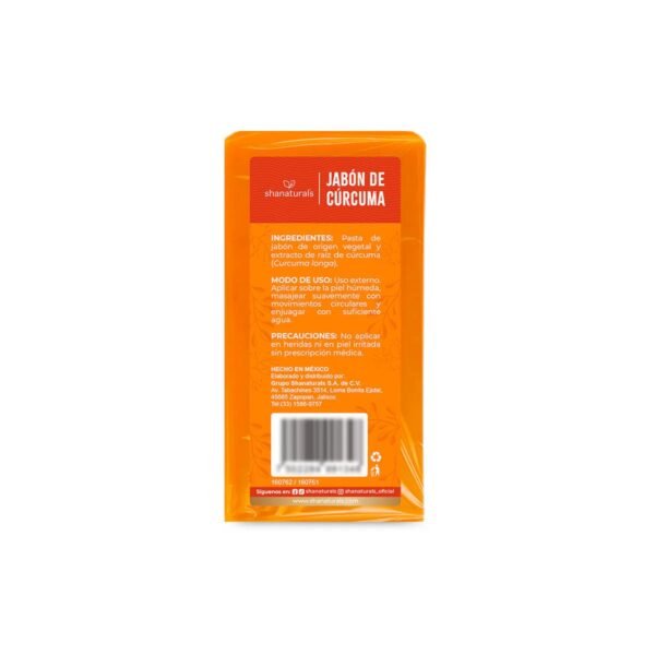 Jabon de Cúrcuma 100 g Shanaturals
