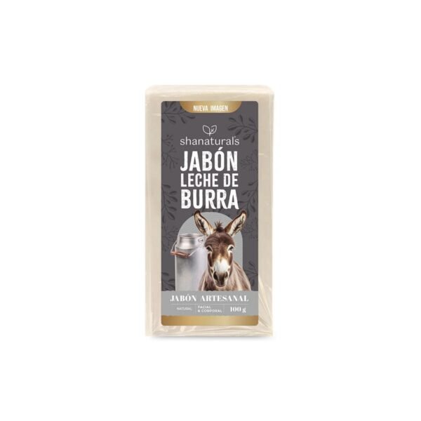 Jabón de Leche de Burra 100 g Shanaturals