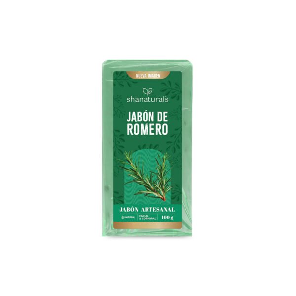 Jabón de Romero 100 g Shanaturals