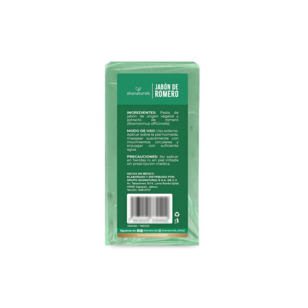 Jabón de Romero 100 g Shanaturals