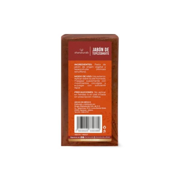 Jabon de Tepezcohuite 2 Jabón de Tepezcohuite 100 g Shanaturals