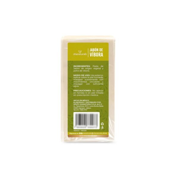 Jabón de Vibora 100 g Shanaturals