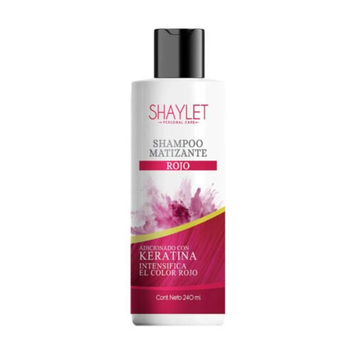 Shampoo Matizante Azul Shampoo Matizante Rojo 240 ml Shaylet