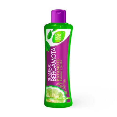 Shampoo Shazie Bergamota y Bardana 500 ml Shanaturals