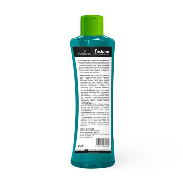 Shampoo Fushion Caballo 500 ml Shanaturals
