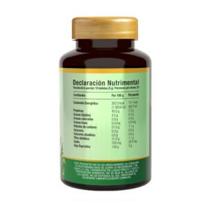 Alga Espirulina 300 Tabs Alga Espirulina 300 Tabletas Adyura Nat